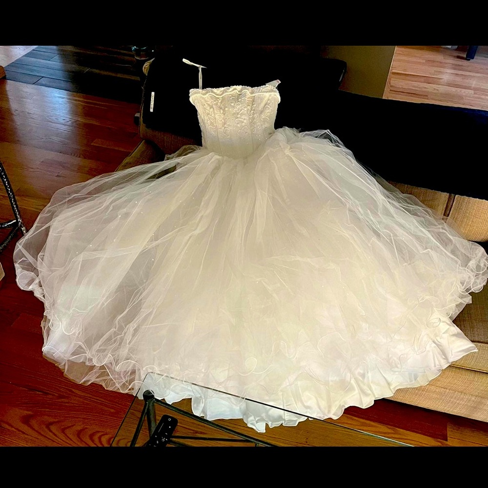 David’s Bridal Brand new never worn!! Perfect condition!